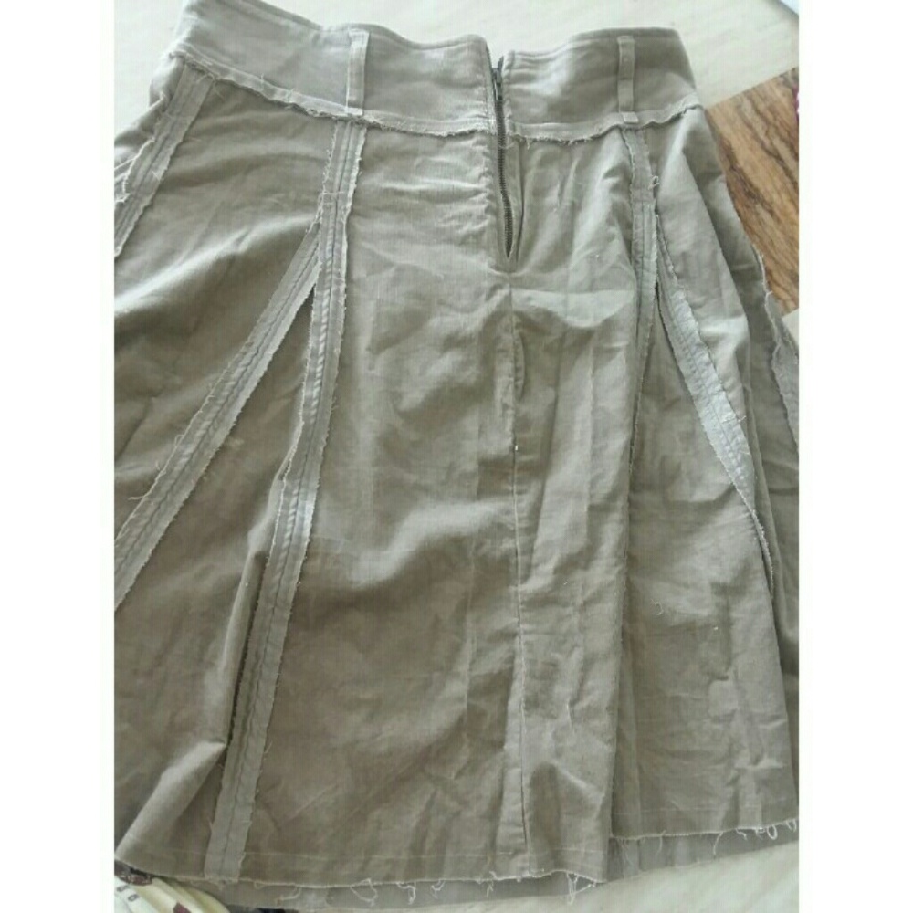 Fine Jeans - Tan Skirt